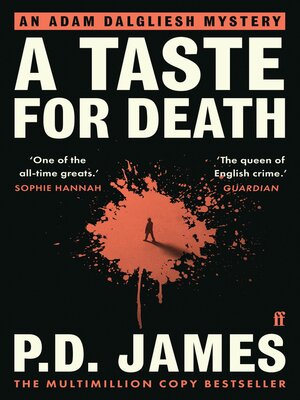 cover image of A Taste for Death